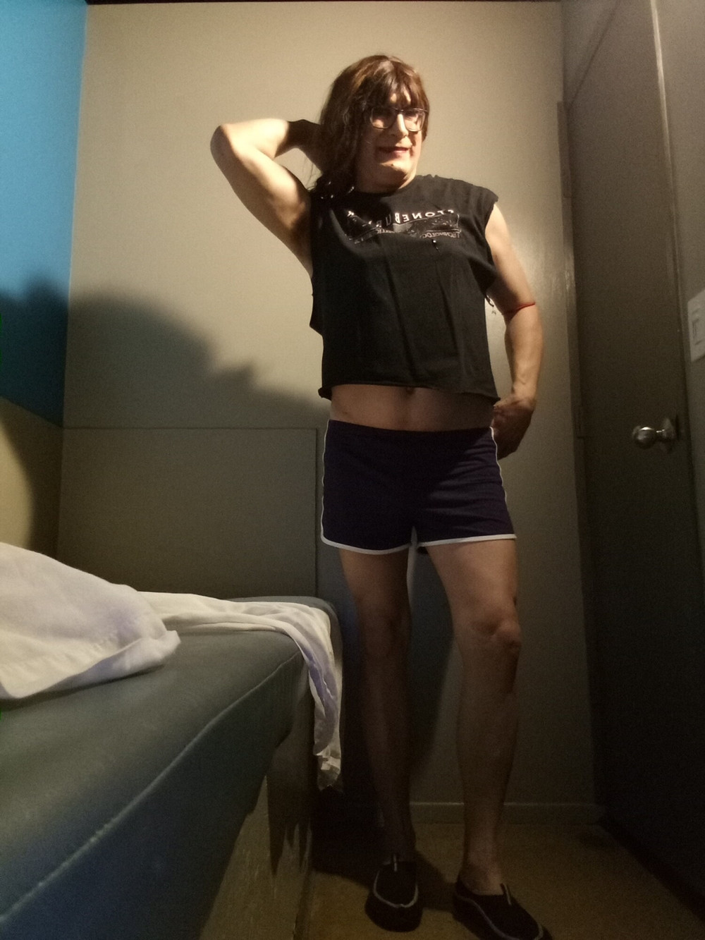 GIANT BALLS real FUTANARI TRANSWOMAN! #21