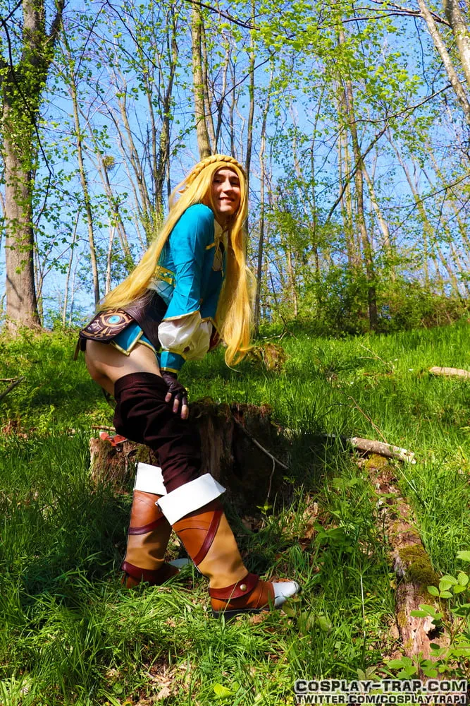  crossdress cosplay Zelda exploration #3