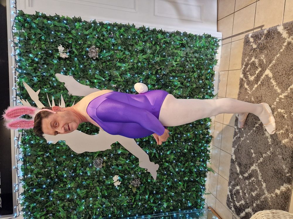 Purple leotard  #2