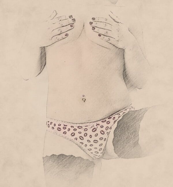 Her body in drawing #12