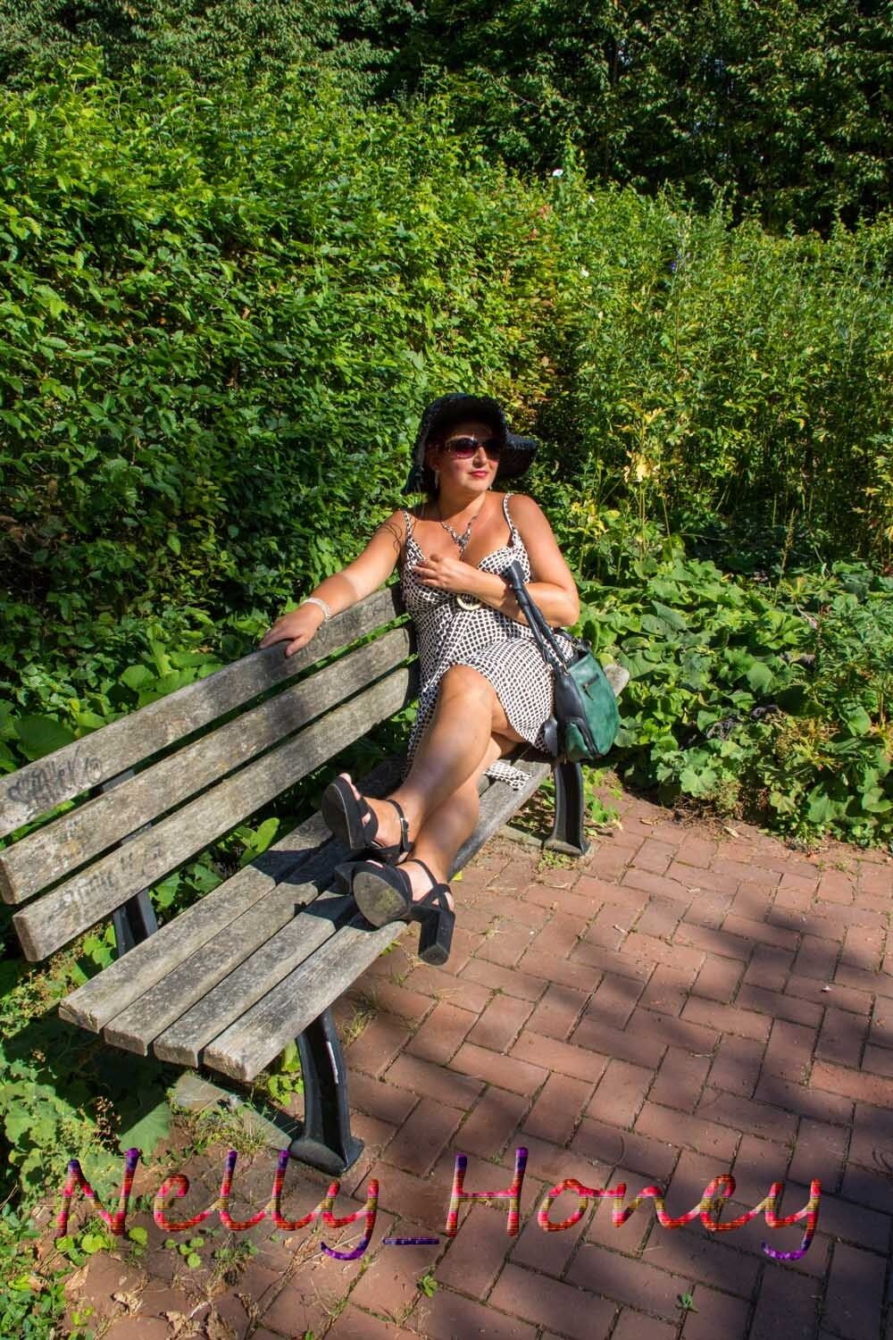  I spent another beautiful day in the park without panties  #7