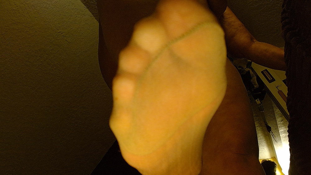 Showing off pantyhose on my phine phat ass #13