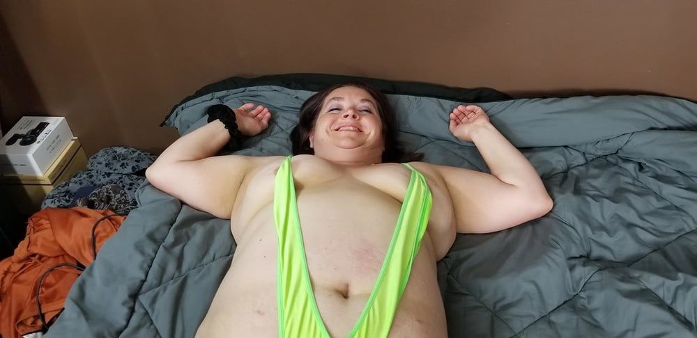 Sexy BBW Micro Swim Suit #24