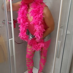 Party Sissy in the shower