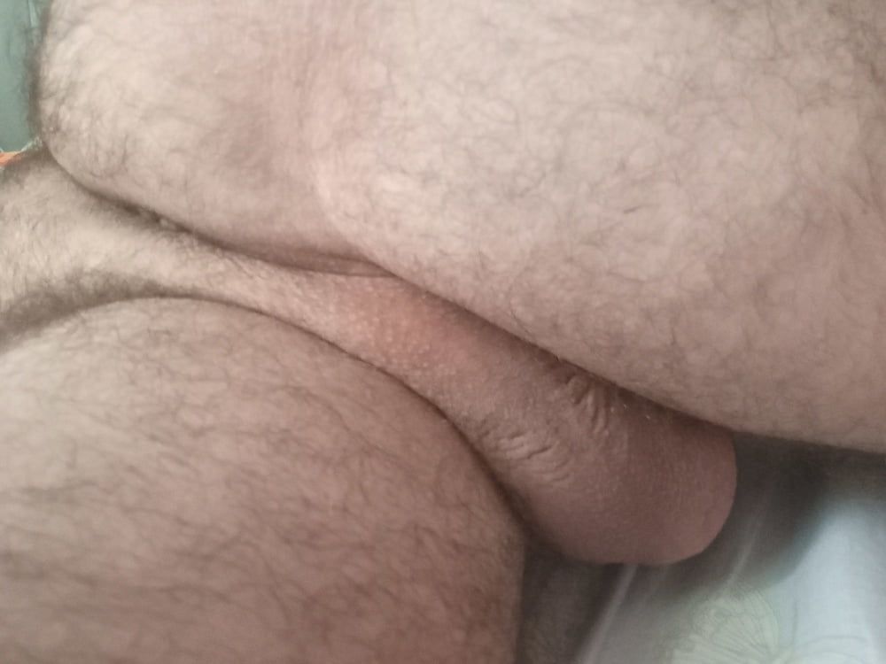 My big cock and nice balls after waking up) #14