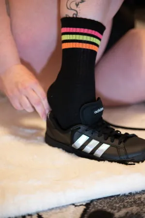 adidas sneaker and socks         