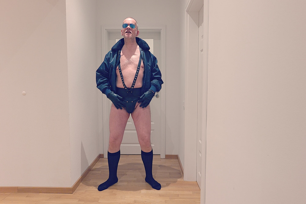 Leather Fetish Hunk 7 #15