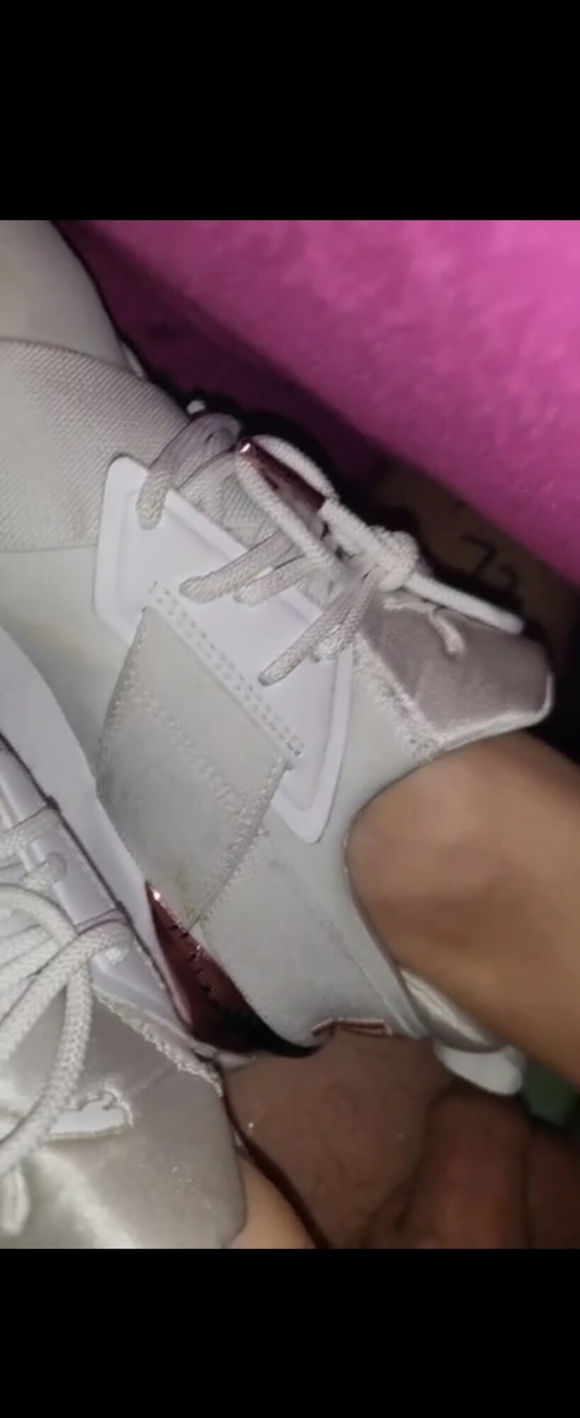 5 days unwashed feet in sneaker footjob  #3