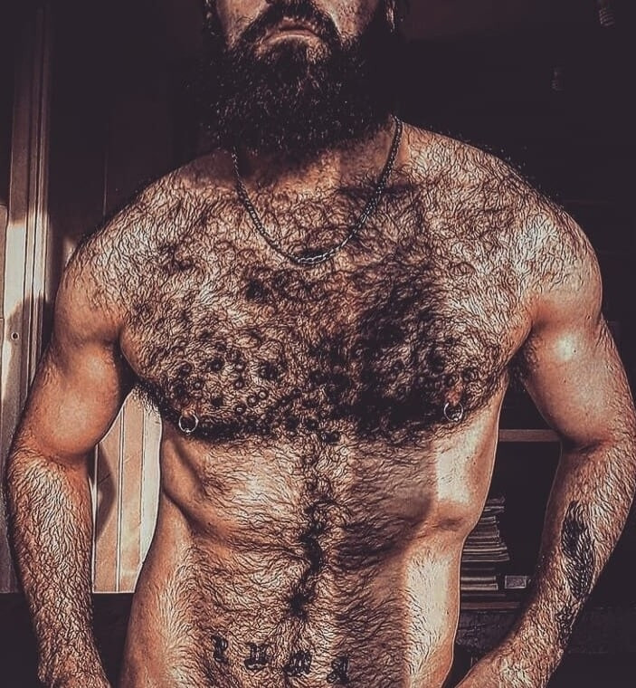 hairy stud man  #7