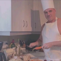 On the set of BON APPETIT 1 