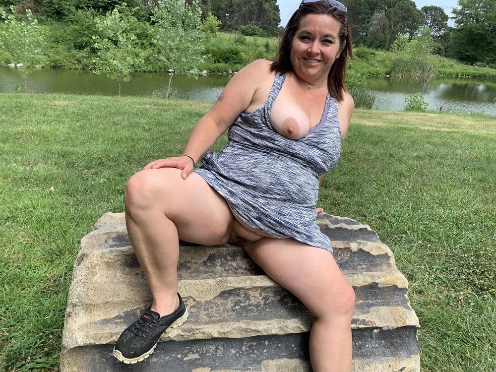 Sexy BBW Outdoors at the Park #22