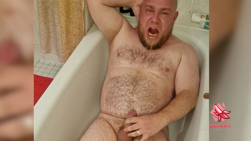 Gay hairy, taboo-breaking pig loves to pee & squirt - Cri33Y #12