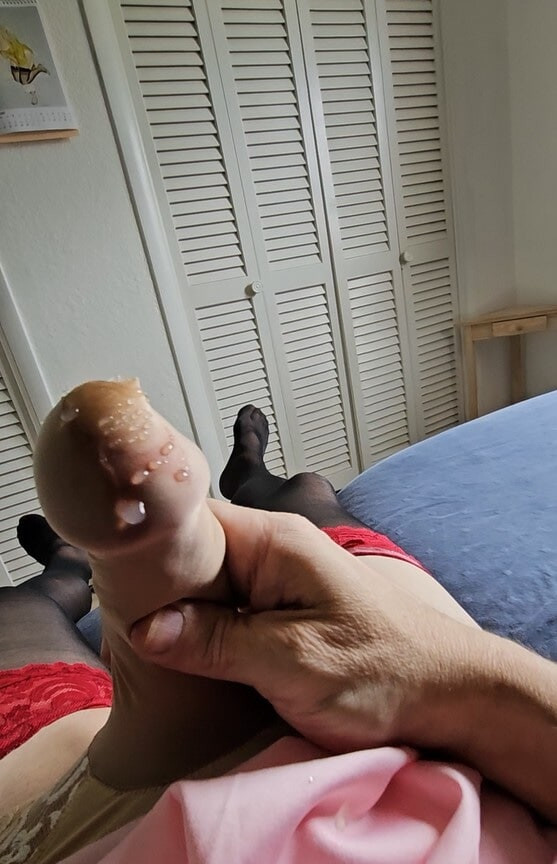 Cum Through My Nylon Panties #3