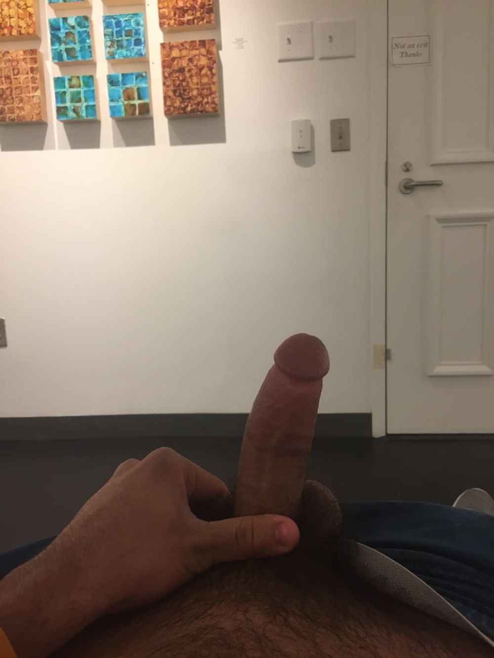 Flashing my tiny indian cock at school #5