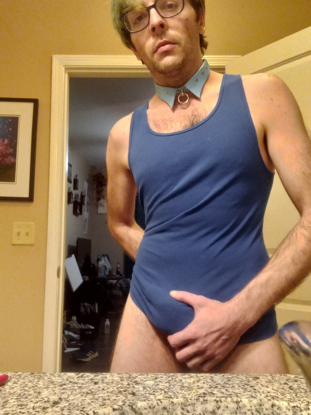 Puppers Showing off in underwear...again #10