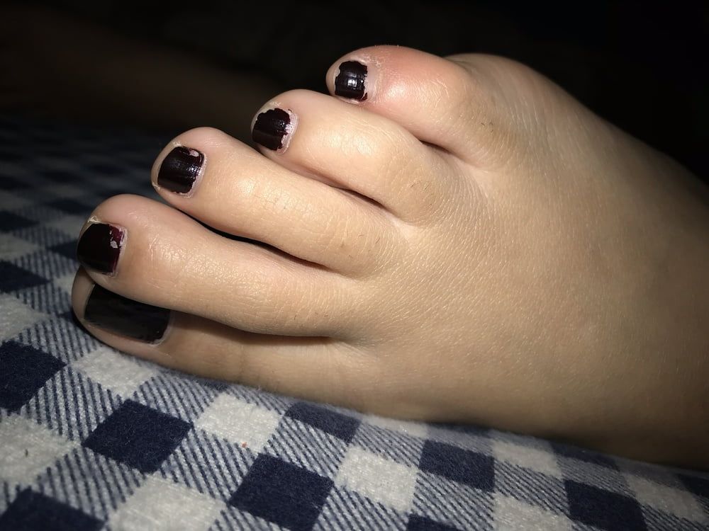 Cum Covered Latina Toes #60