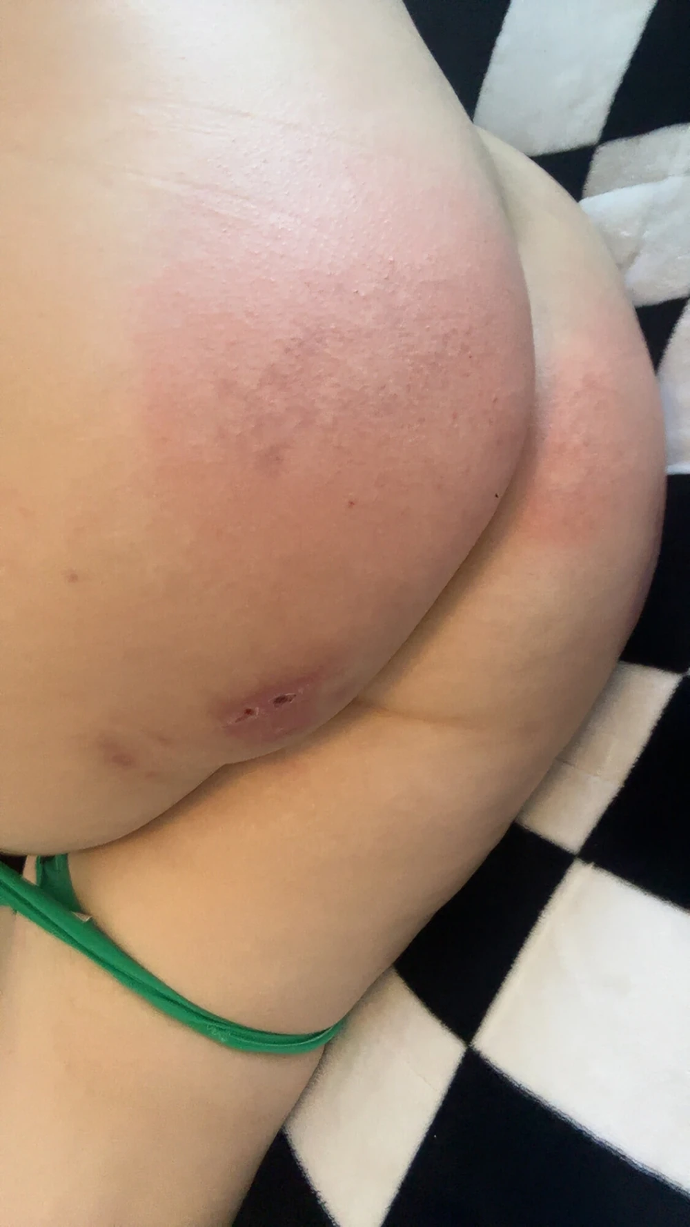 my SPANKED ass #2