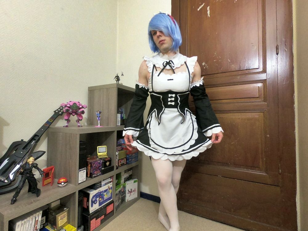 Rem trans cosplay #11