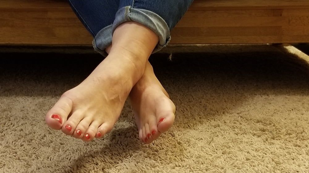 Jens red toes & soles #25