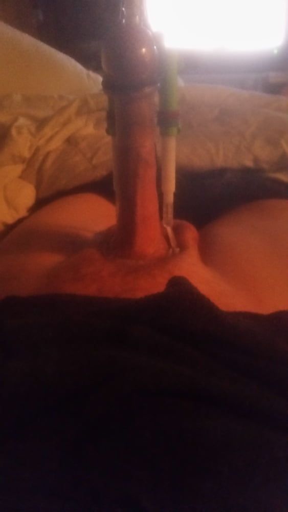 Growing my cock, getting dick strong  #6