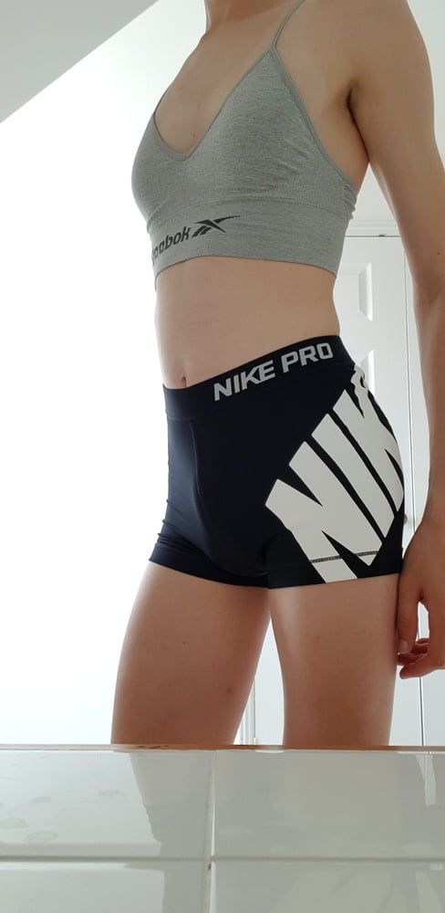 Nike Pro Shorts + Reebok Bra #43