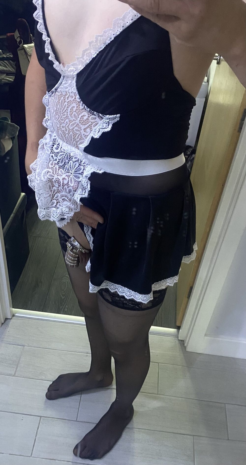 Sissy maid in training  #7