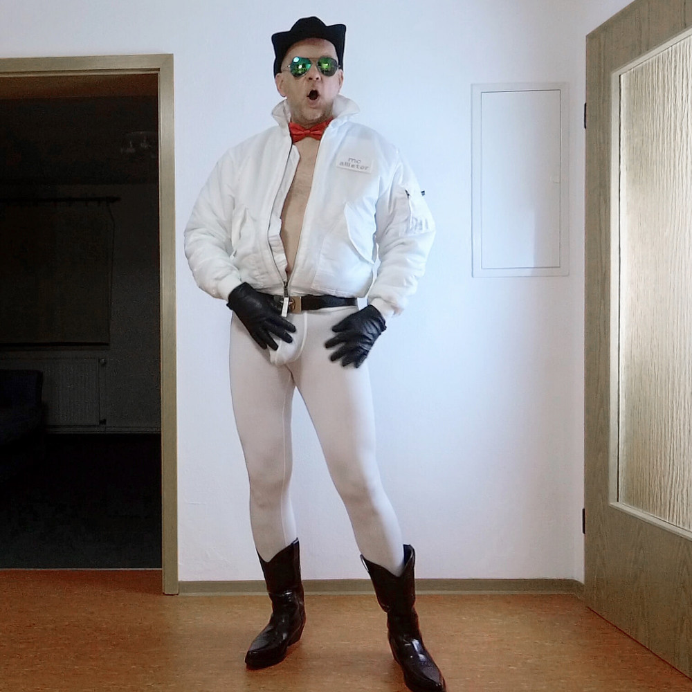 White Lycra Cowboy 2 #2