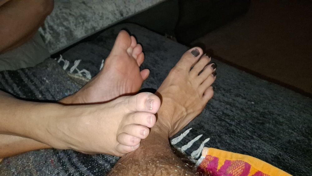 Playing footsie #36