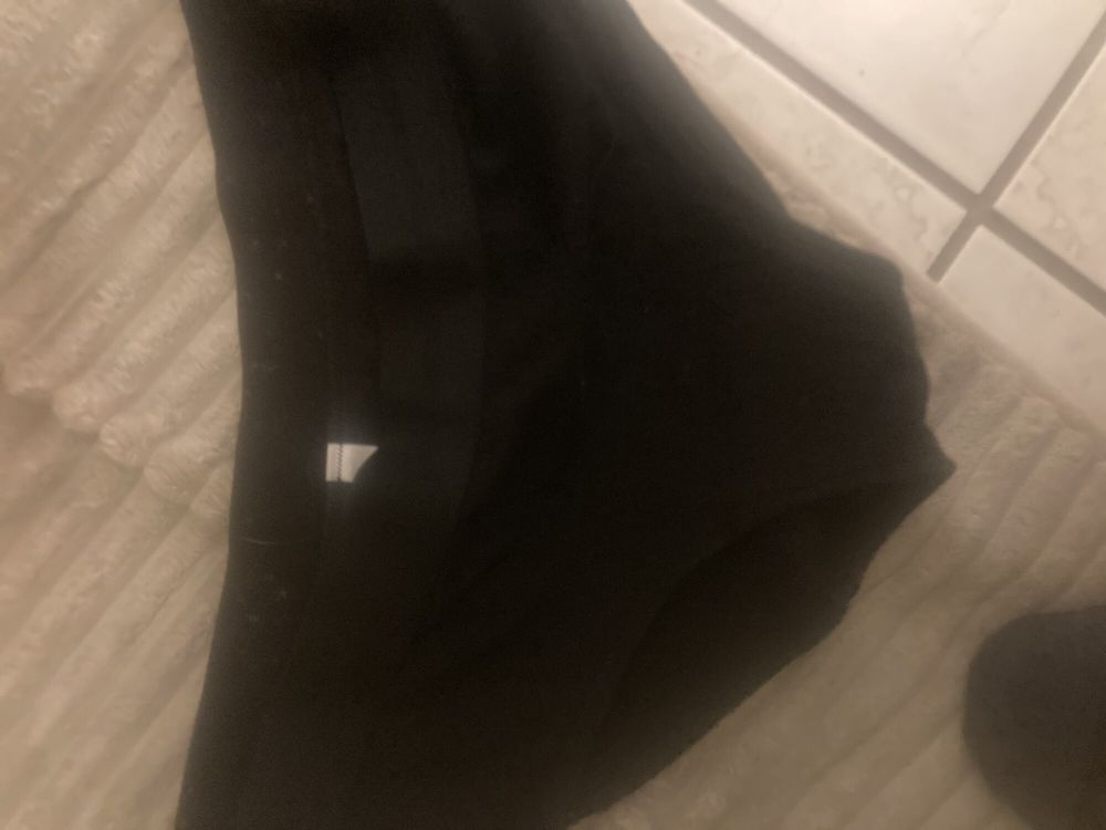 TEEN BLACK XL VICTORIA SECRET PANTIES 