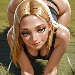 Petite Blonde Gets Huge Black Cock Deep Inside Her Tight Pus
