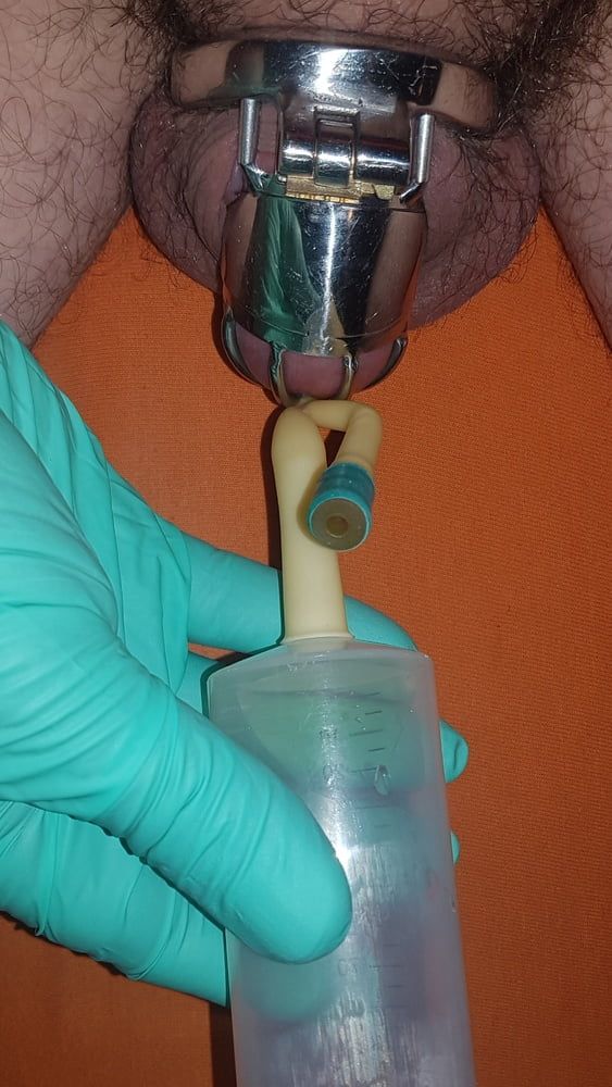 Catheter sounding with my urine 2 #42