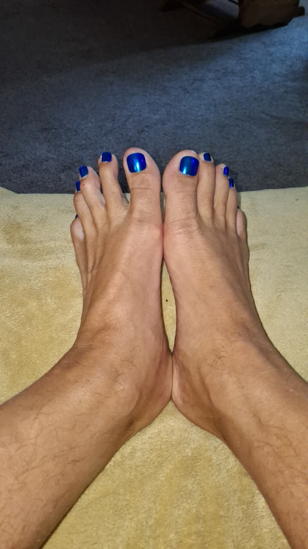 My pedicured toes #6