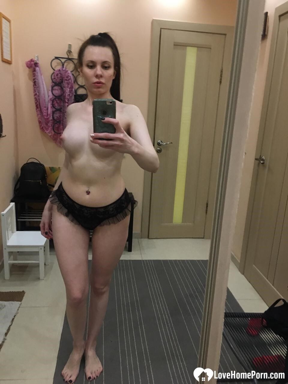 Sexy mirror selfies in my favorite lingerie #16