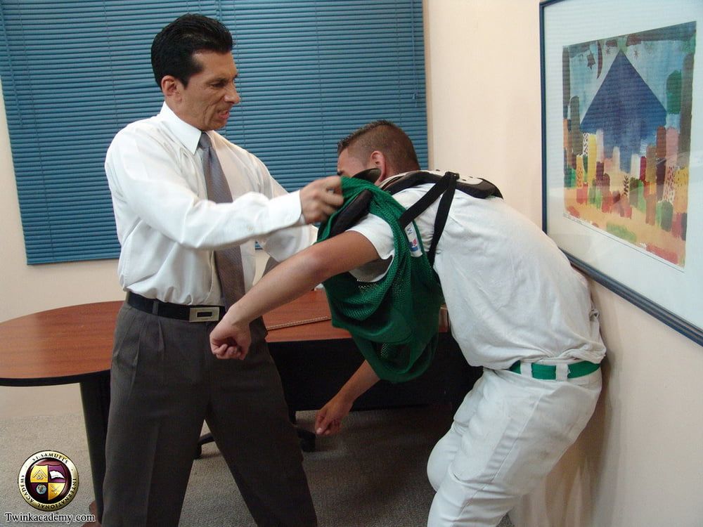 Latino teen Fabio gets punished by the headmaster #16