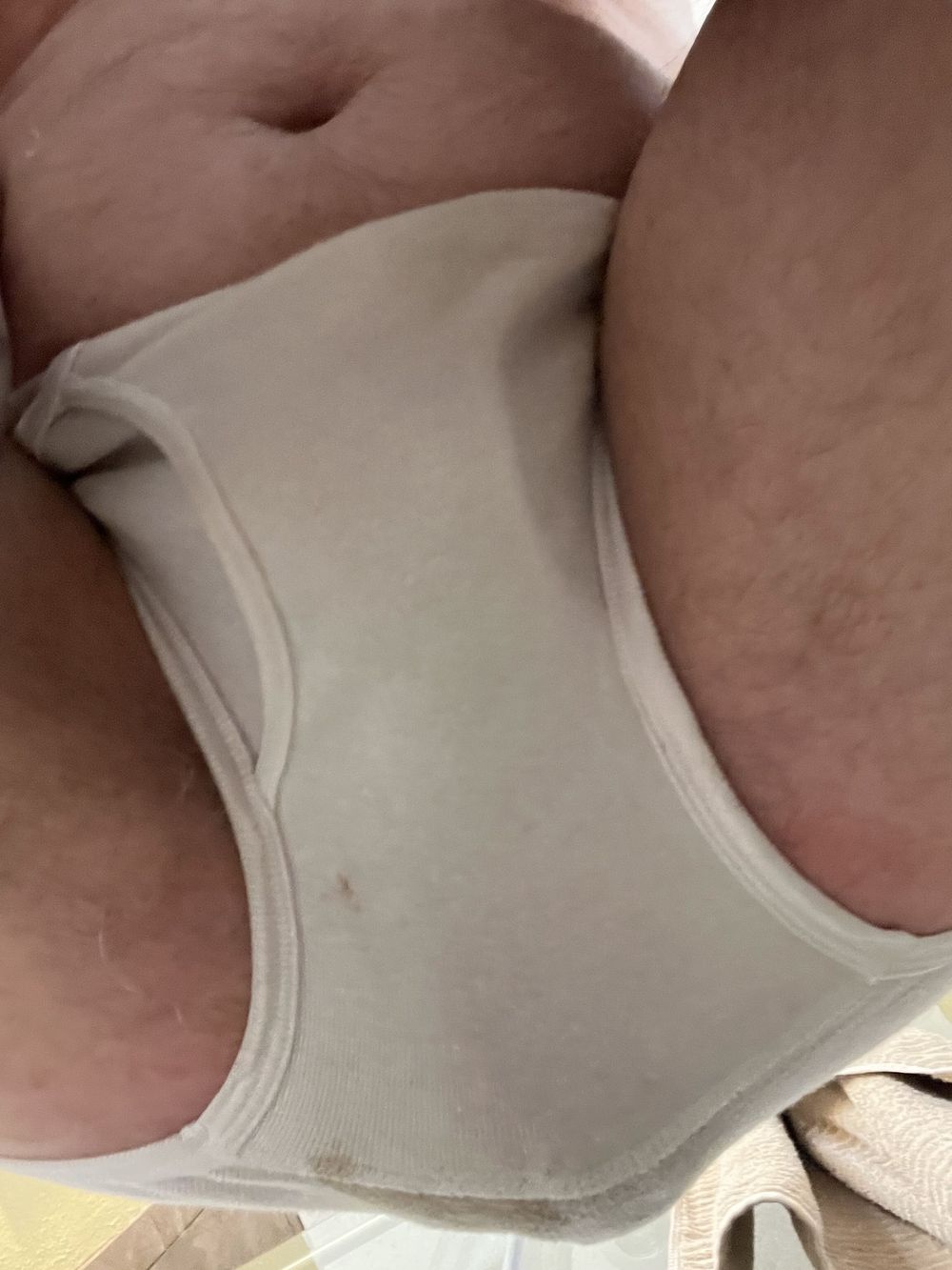 Playing in Dirty White Briefs #10