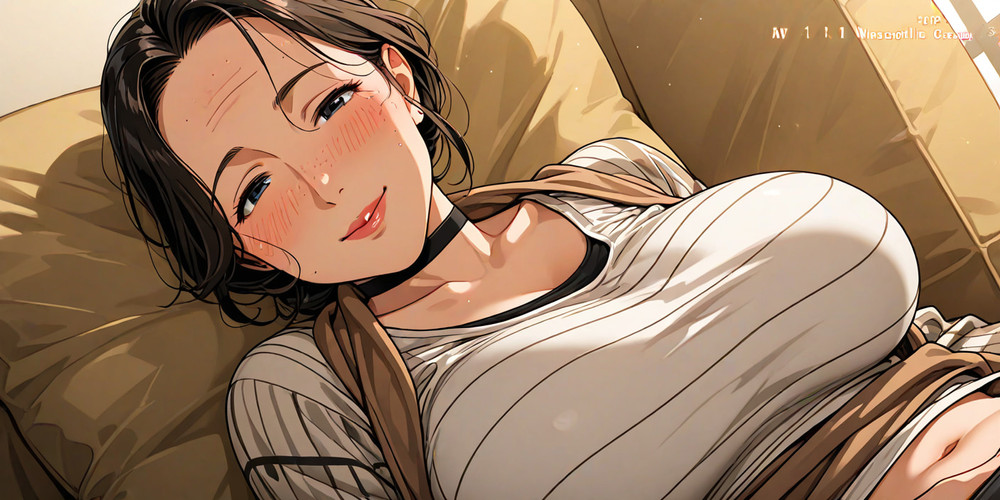 A Teasing AI Generated Brunette #6