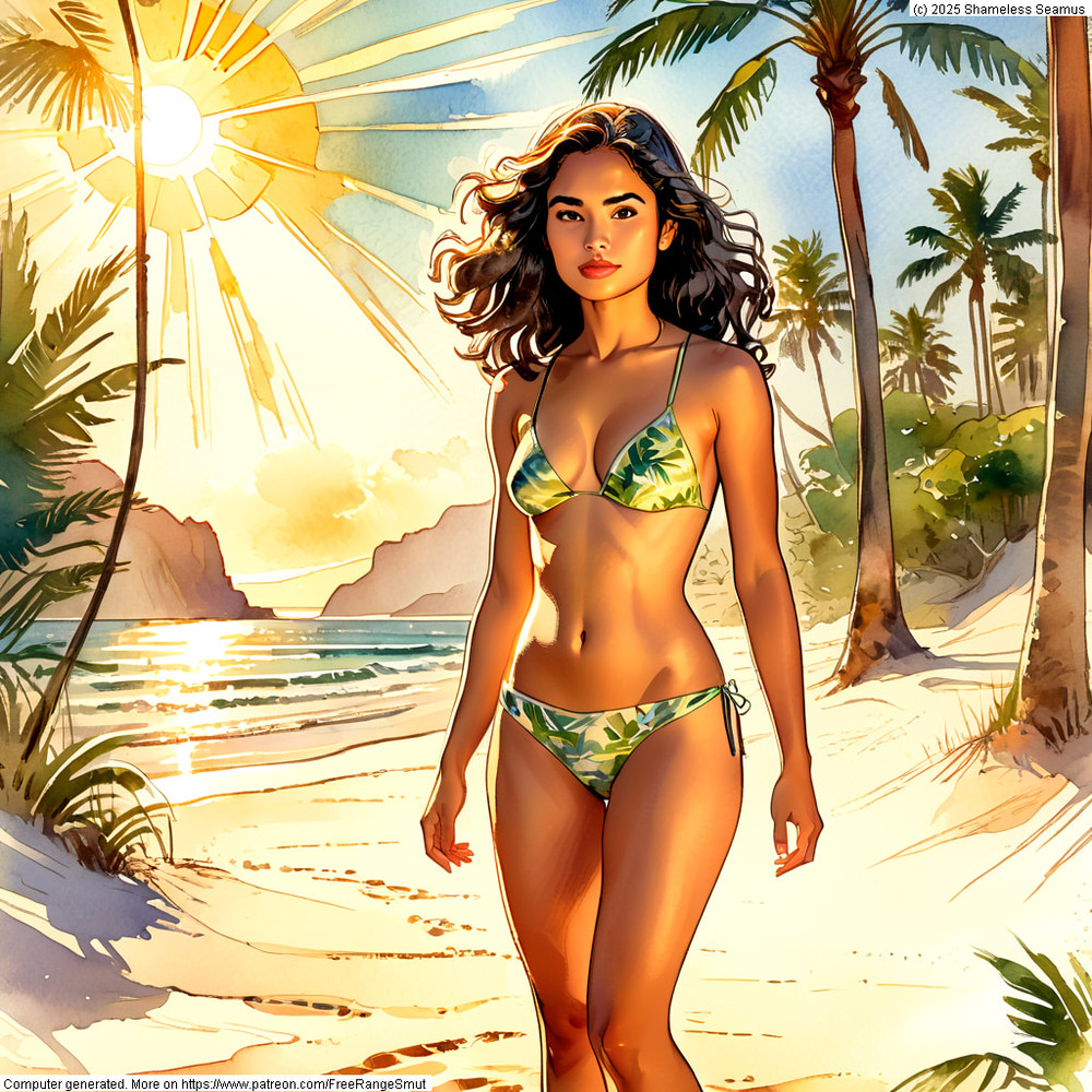 Beach Babe Barely Bewitching #17