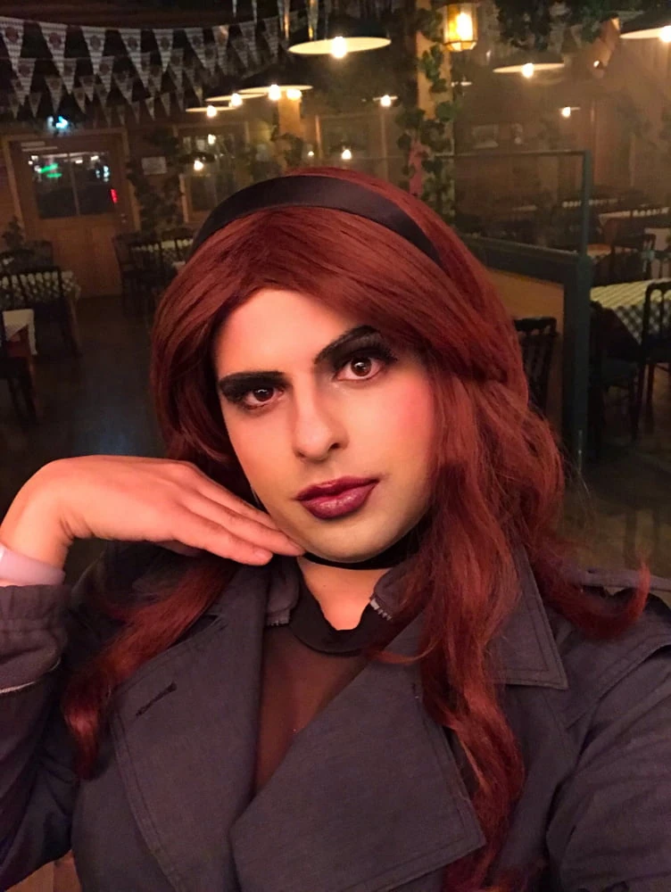 AmandaLeFey goes out to party 