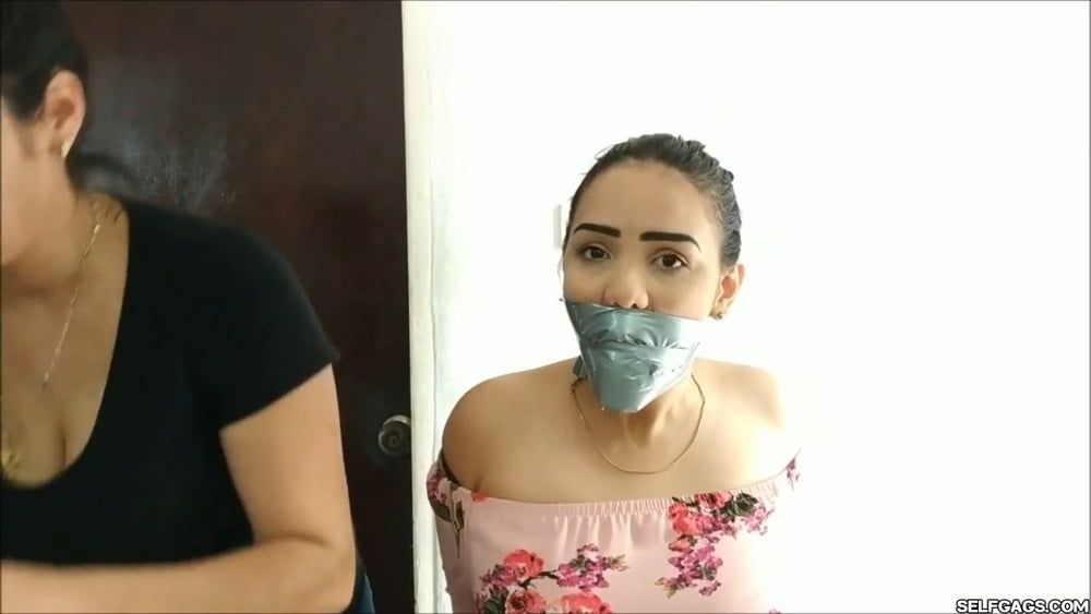 Her First Time Bound And Gagged - Selfgags #28