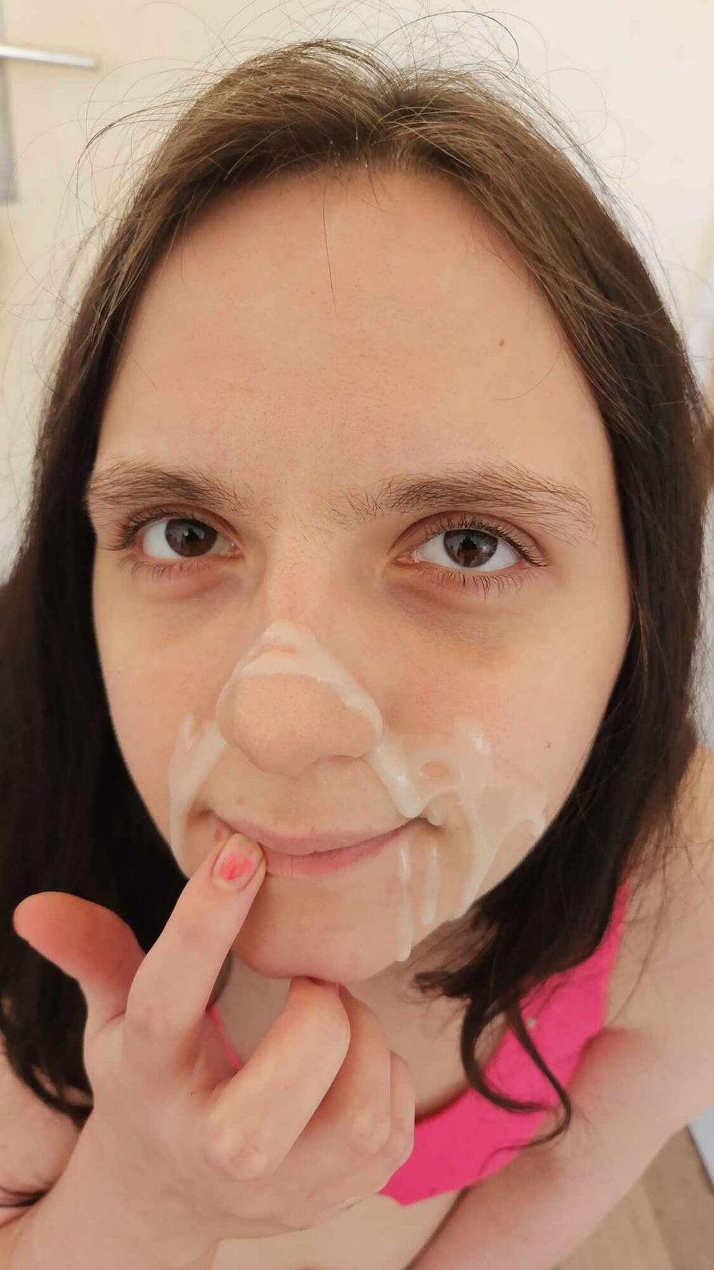 Cum on face  #34