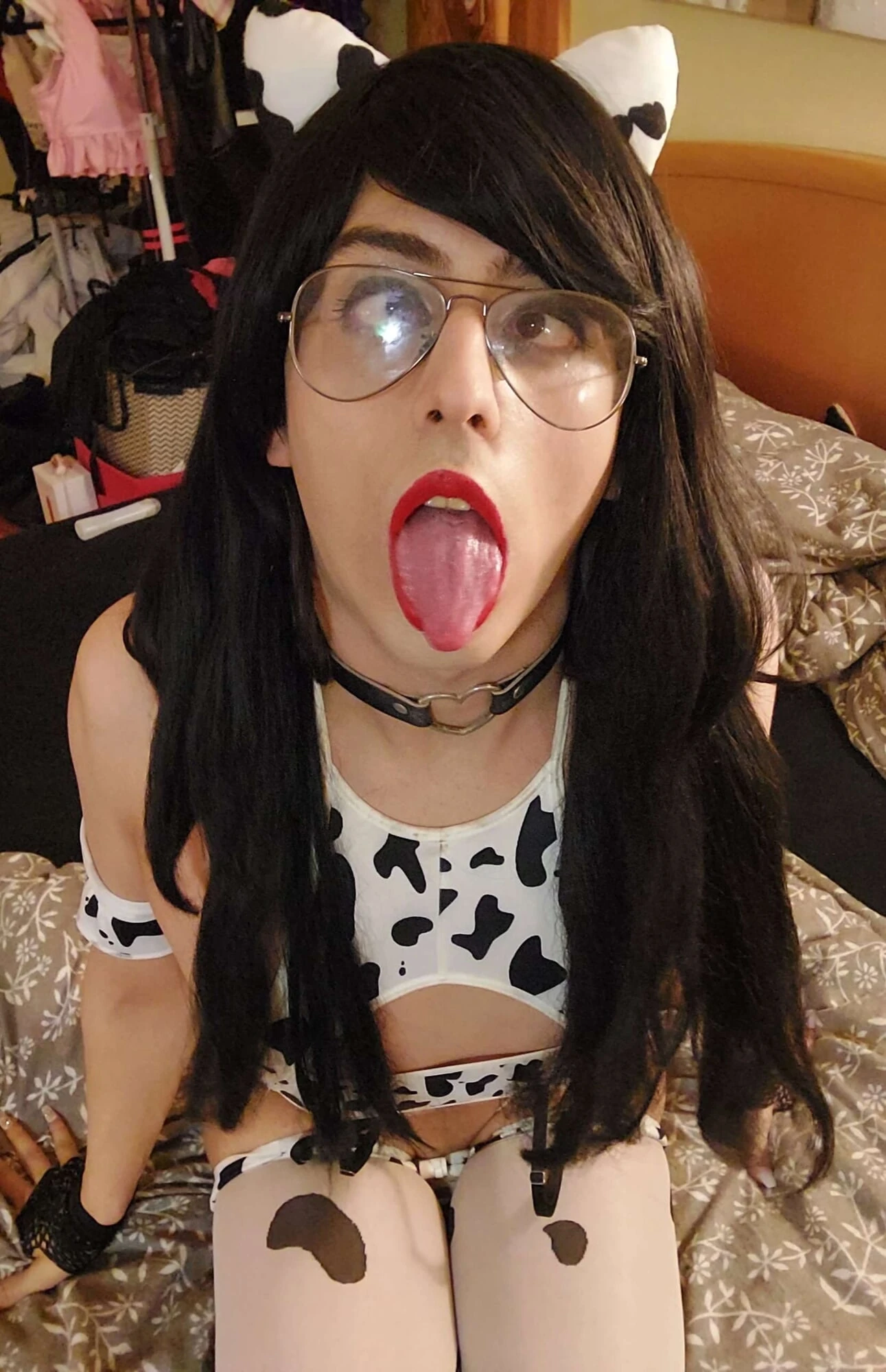 Me in My Cow Outfit #31