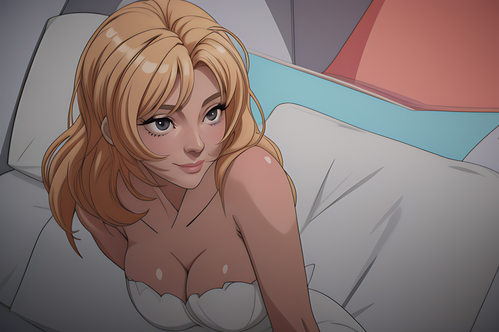 Hottest Teasting Big Breast Blonde Hentai