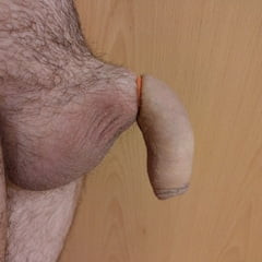 Flaccid cock banded