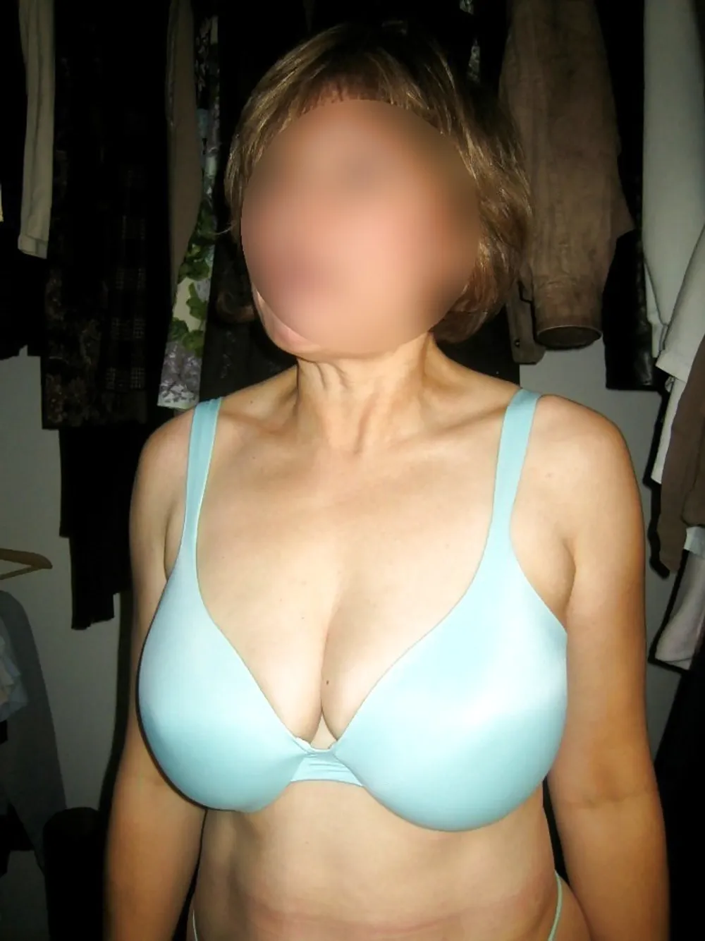 MarieRocks 50+ Tight MILF Body in Light Blue Underwear #30