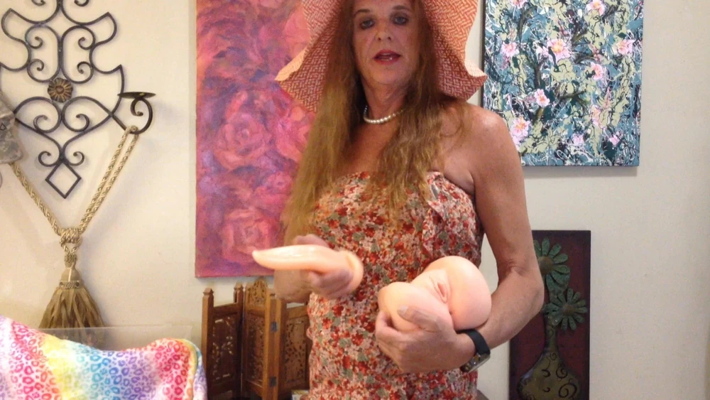 LizzyYum  retro shemale 2015 Post Op Orgasm Pussy m #6