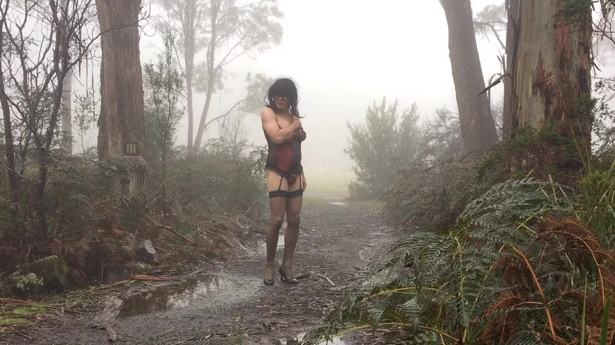 Crossdress Roadtrip - Walk in the mist 2 #16