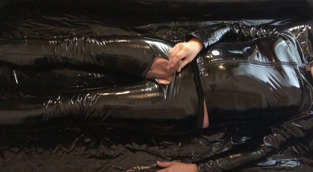 Catsuit, Boots, Corset and Pissing #8