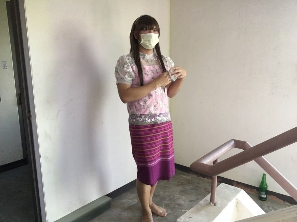 Dress set thai batic ladyboy #4