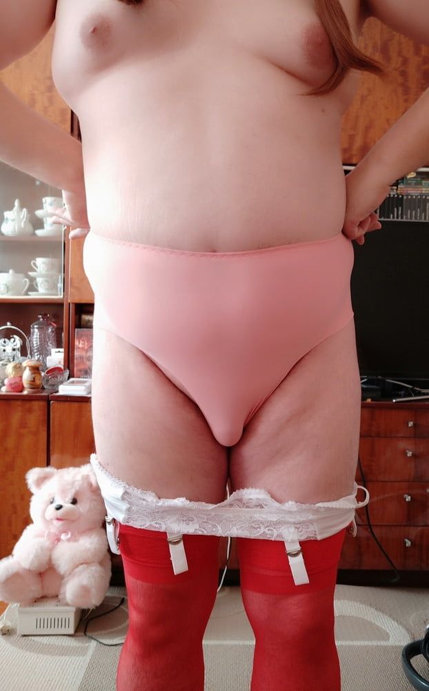 my little dick in pink lingerie #42