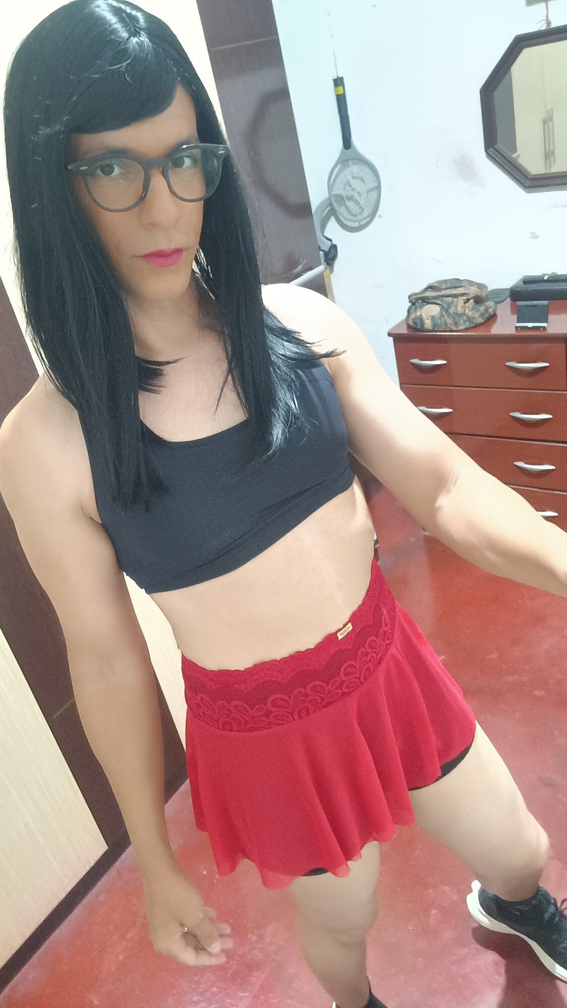 Trans Sakura Dresser Gym Costume 